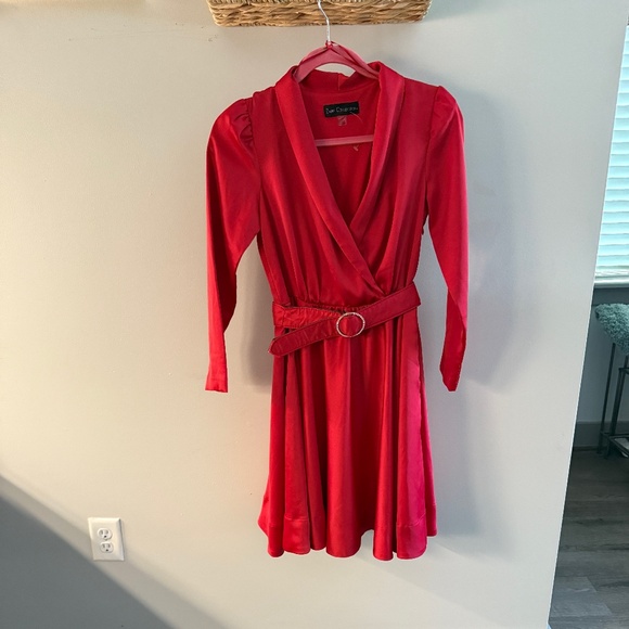 Zarr Collection Red Dress Size 2 - Picture 1 of 1